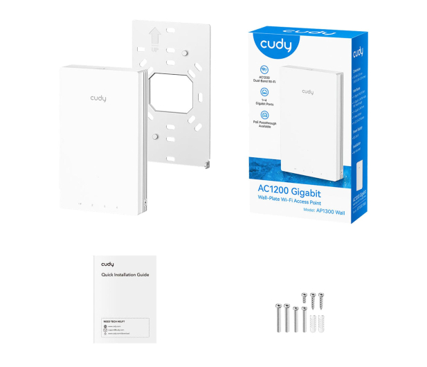 Cudy AP1300 WALL (1200Mb/s a/b/g/n/ac) - 1486464 - zdjęcie 5
